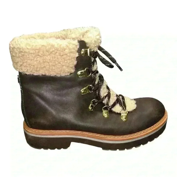 Tommy Hilfiger Ron2 Women Hiking/Winter Boots color brown | size 6M | pre-loved - Picture 2 of 7